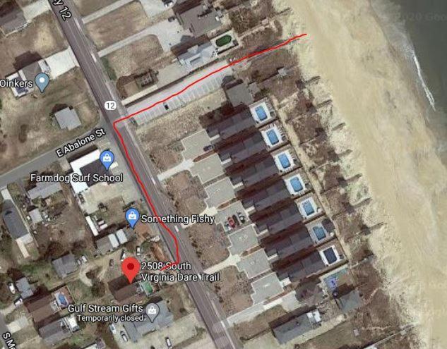 2508 Beach Rd, Semi-Oceanfront, Pool/Hot Tub นากส์เฮด ภายนอก รูปภาพ